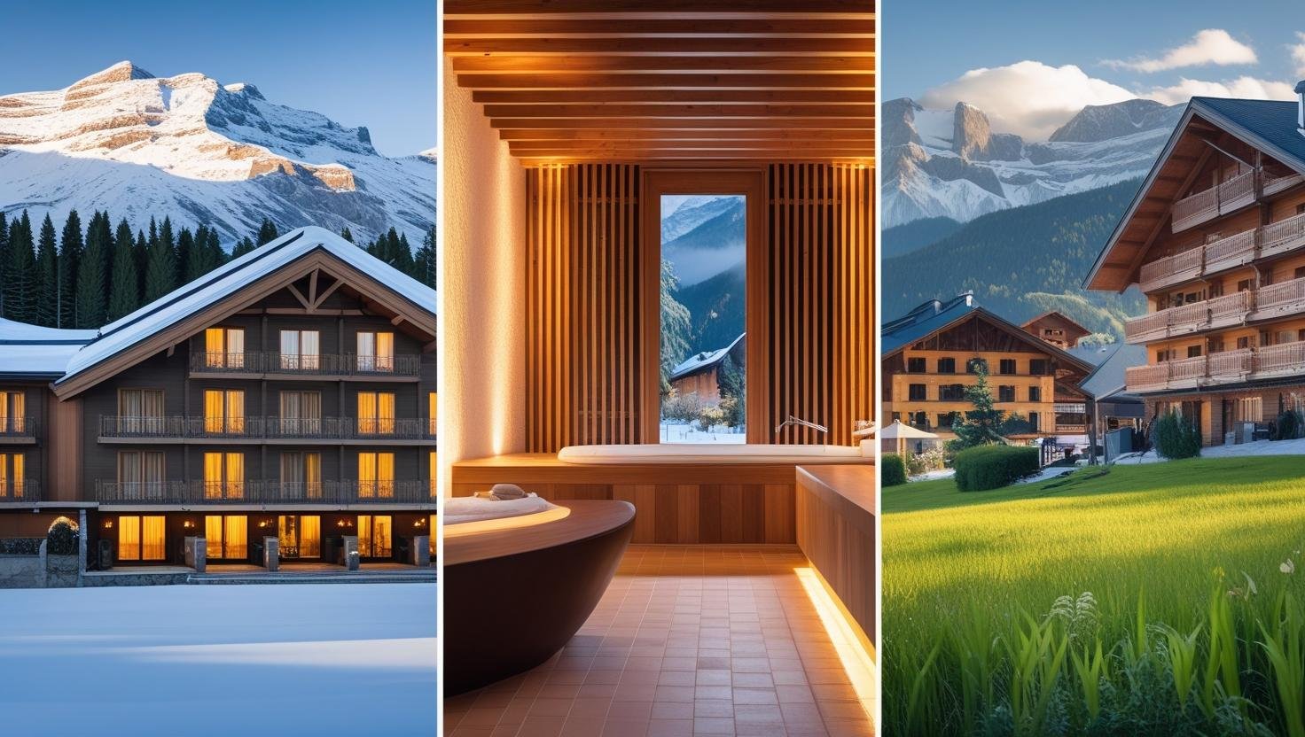 Top-rated hotels in Zakopane with mountain views, spas, and cozy interiors