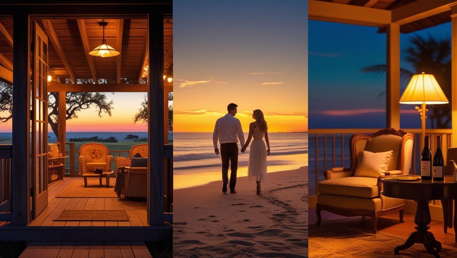 Romantic getaways in Texas – cozy cabins, beach walks, and vintage B&Bs for couples in 2025